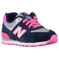 new balance 574 new balance voor kleuter meisjes loopschoenen marine roze Nieuwste 2017 fdubg706